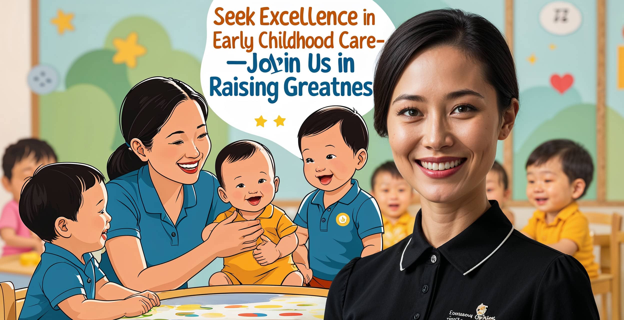 Seek Excellence in Early Childhood Care—Join Us in Raising Greatness