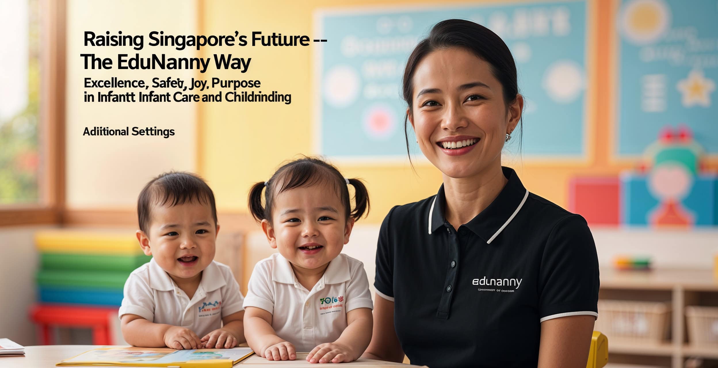 Raising Singapore’s Future — The EduNanny Way: Excellence, Safety, Joy, and Purpose in Infant Care and Childminding