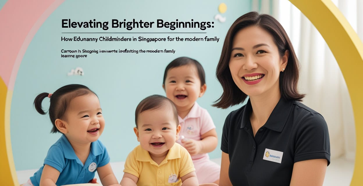 Elevating Brighter Beginnings: How EduNanny’s Childminding Reinvents Infantcare in Singapore for the Modern Family