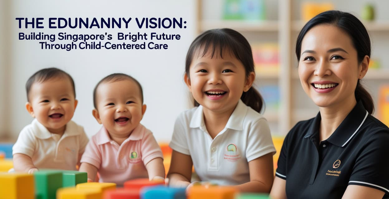 H2>The EduNanny Vision: Building Singapore’s Bright Future Through Child-Centered Care” style=”width:100%;max-width:900px;display:block;margin:0 auto 16px auto;”/></p>
<h2>H2>The EduNanny Vision: Building Singapore’s Bright Future Through Child-Centered Care</h2>
<p>The earliest years are the foundation of a resilient and compassionate society. EduNanny’s integrated approach—grounded in science, driven by heart, and committed to accessibility—aims to set new standards for infant care in Singapore. By fostering environments where children feel safe, loved, and inspired, and empowering caregivers through professionalism and purpose, we create a ripple effect of positive change.</p>
<p>As parents, educators, and community leaders, our collective commitment must be to invest intentionally in the earliest years. This is not merely childcare; it is the shaping of Singapore’s next generation of leaders, creators, and changemakers.</p>
<p>Let us embrace this vision—where every child’s first steps are supported by a society that values joy, safety, respect, and opportunity. Together, we can nurture hope, plant seeds of greatness, and build a future that truly reflects the potential of our children.</p>
<hr style=