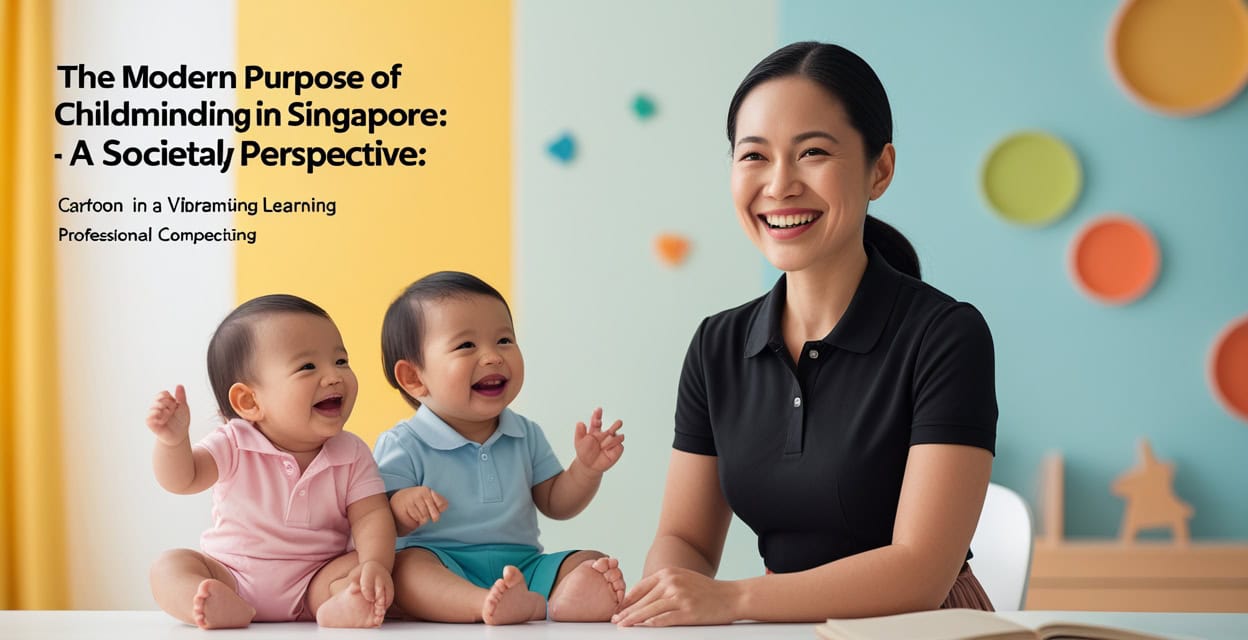 The Modern Purpose of Childminding in Singapore: A Societal Perspective