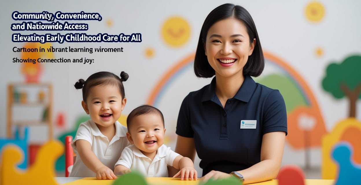 Community, Convenience, and Nationwide Access: Elevating Early Childhood Care for All