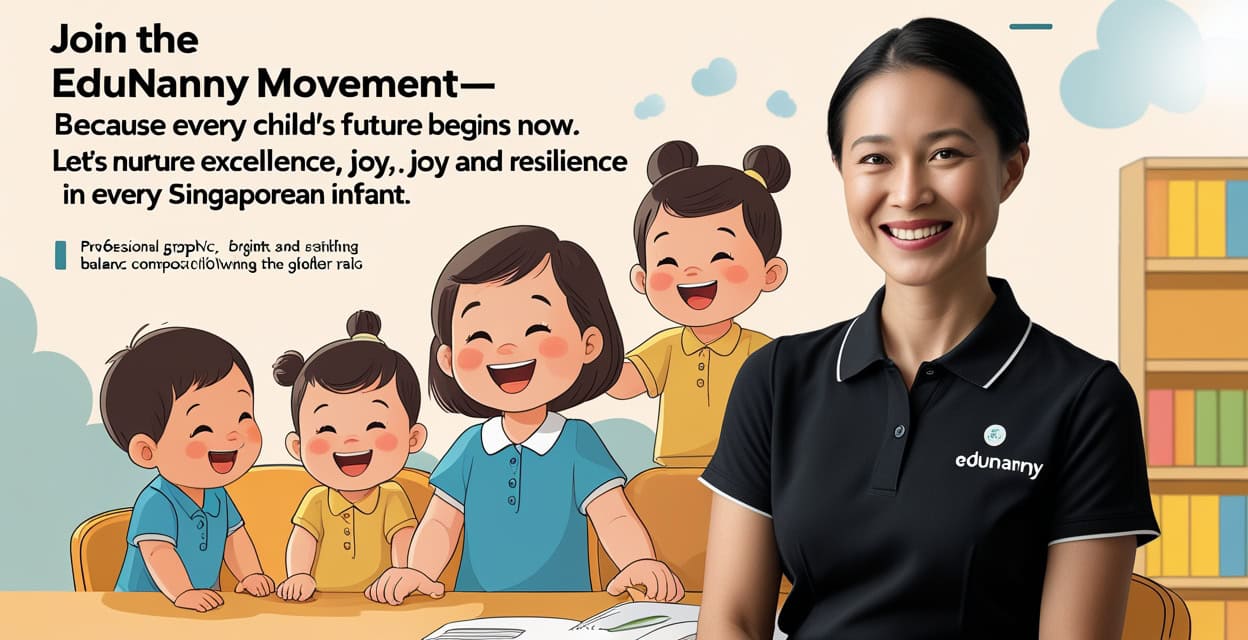 Join the EduNanny movement—because every child’s future begins now. Let’s nurture excellence, joy, and resilience in every Singaporean infant.