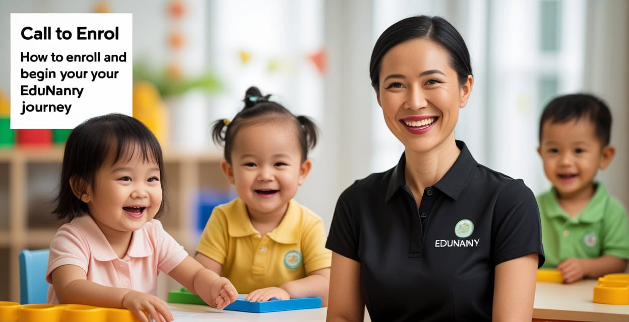 Call to enrol: how to enrol and begin your EduNanny journey