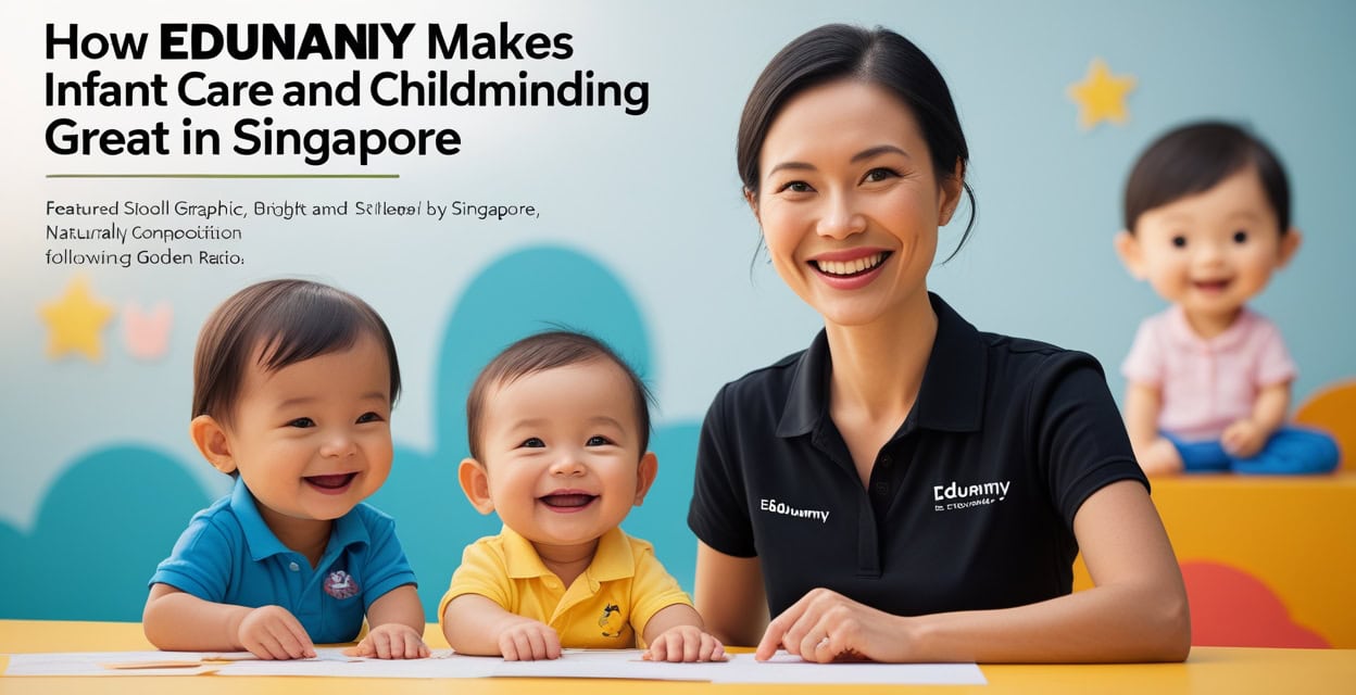How EduNanny makes infant care and childminding great in Singapore