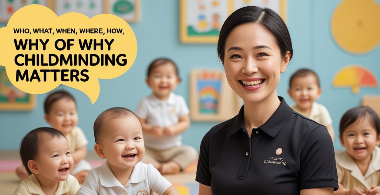 The “who, what, when, where, how” of why childminding matters
