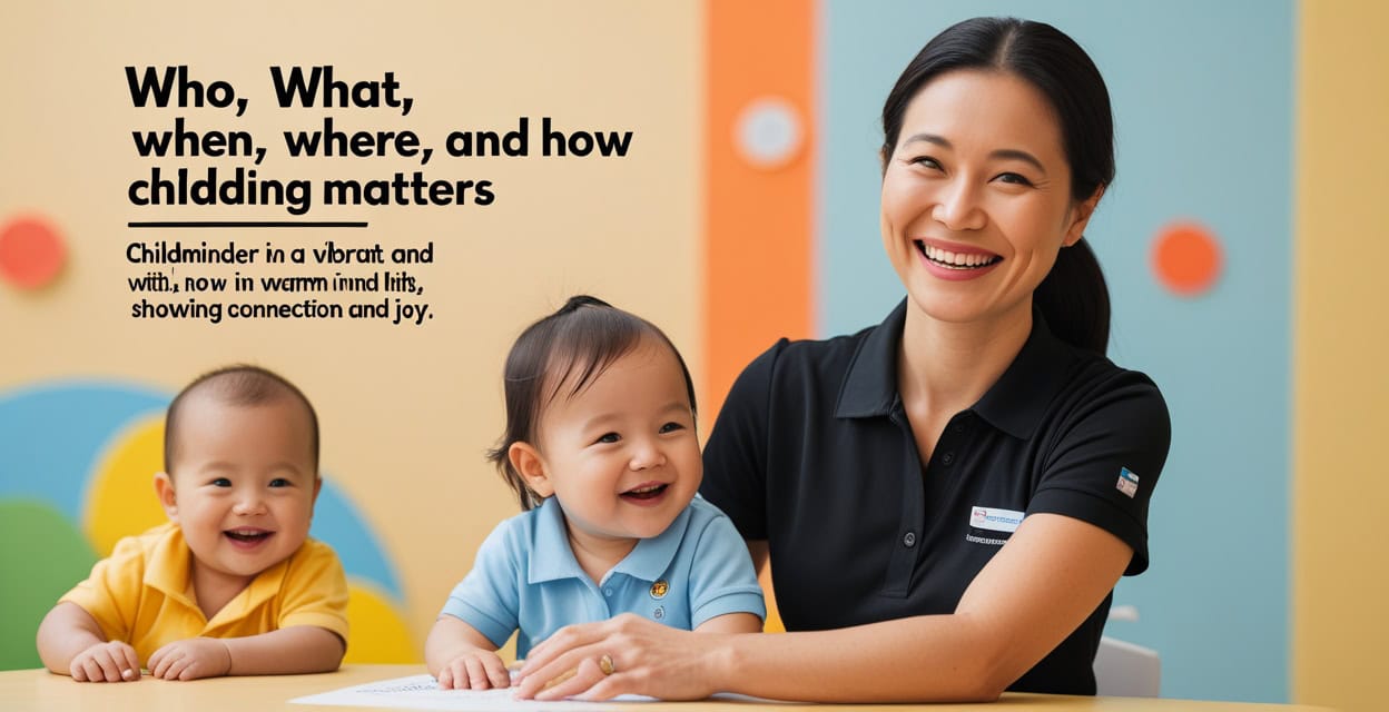 Who, what, when, where, and how childminding matters