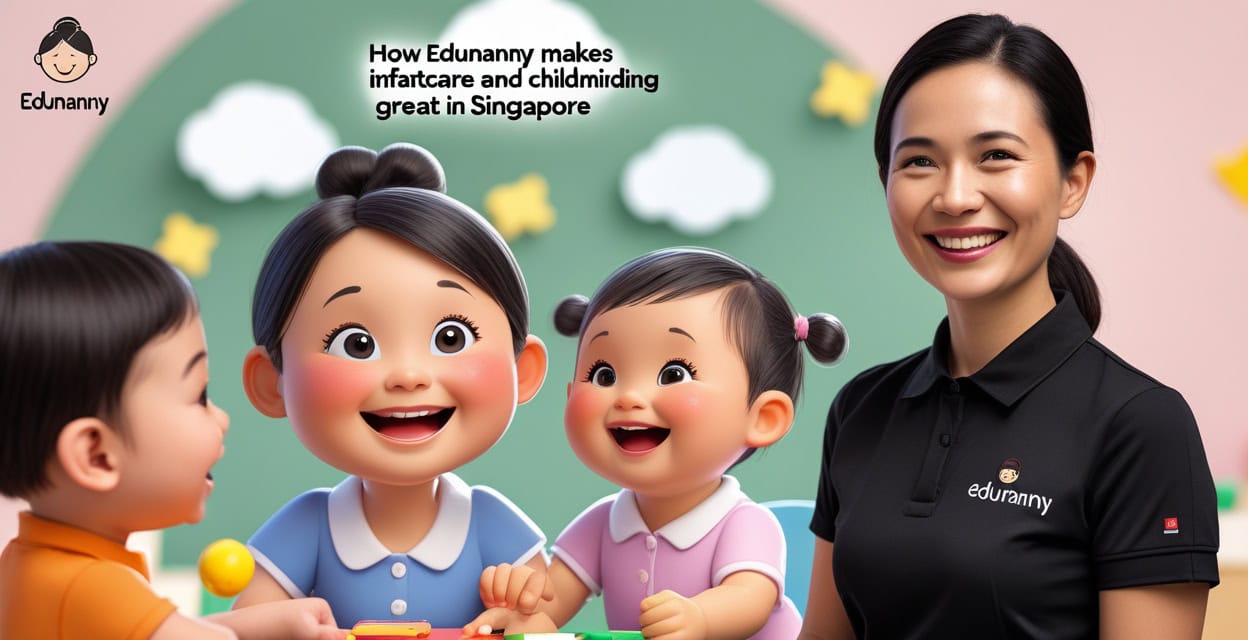 How EduNanny makes infantcare and childminding great in Singapore