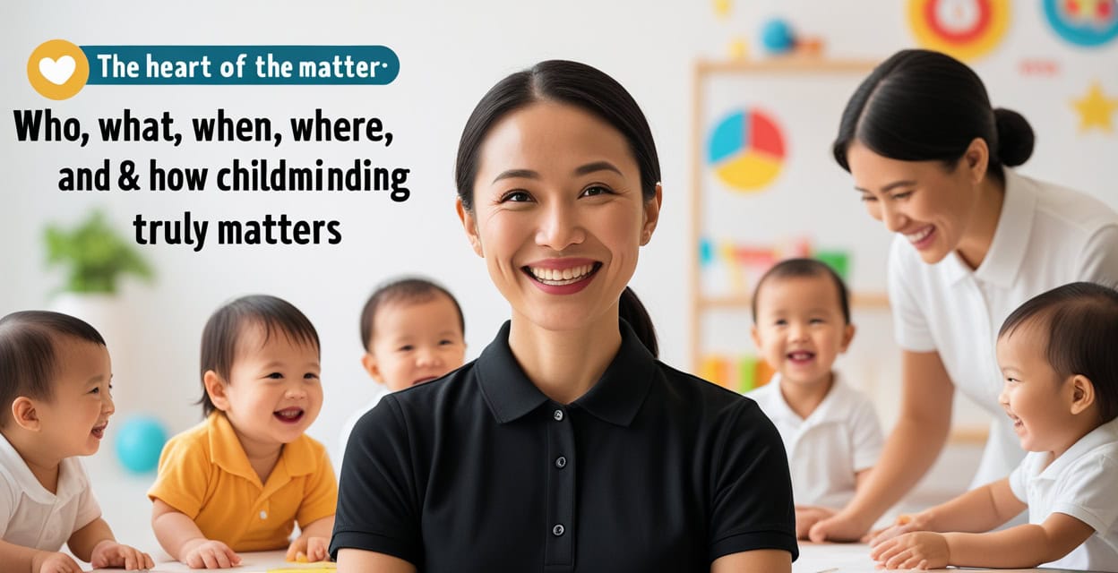 The heart of the matter: Who, what, when, where, and how childminding truly matters