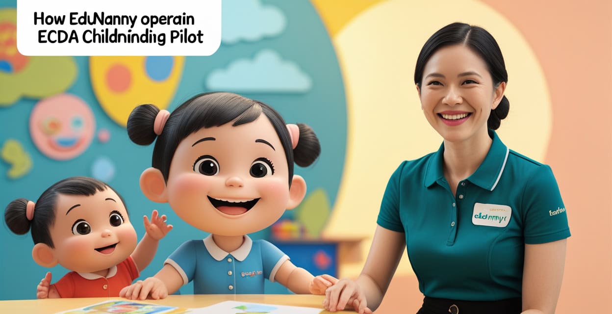 How EduNanny operates within the ECDA Childminding Pilot