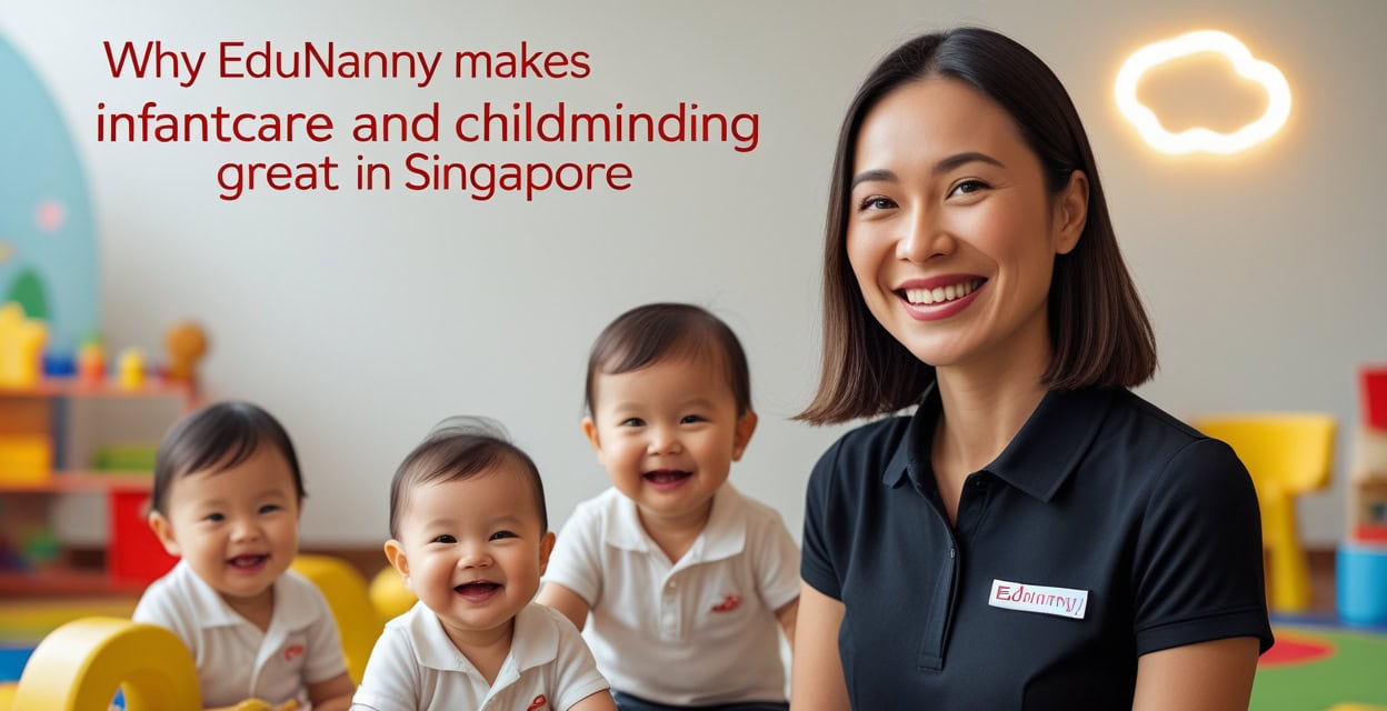 Why EduNanny makes infantcare and childminding great in Singapore