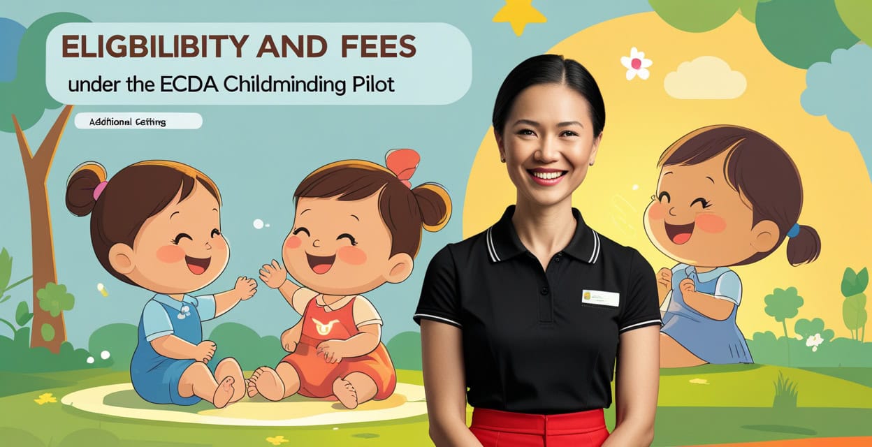 Eligibility and fees under the ECDA Childminding Pilot