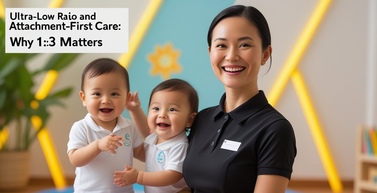 Ultra-low ratio and attachment-first care: why 1:3 matters