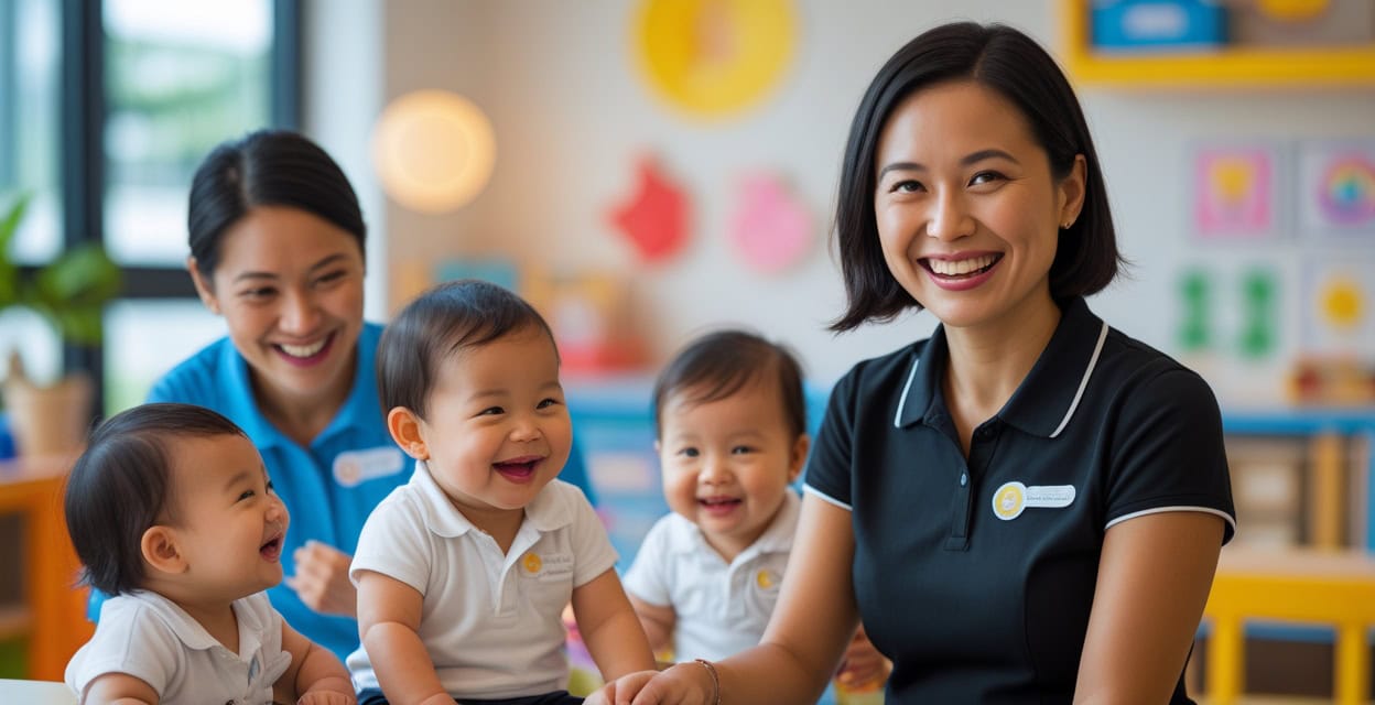 EduNanny Infant Childminding in Singapore: A Human-Centered National Pilot