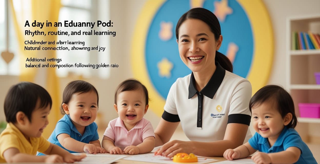 A Day in an EduNanny Pod: Rhythm, Routine, and Real Learning