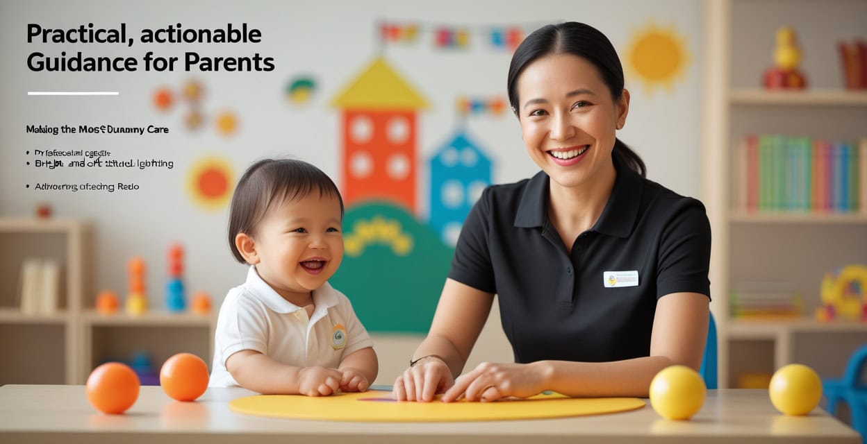 Practical, actionable guidance for Parents: making the most of EduNanny care