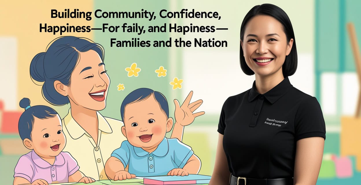 Building Community, Confidence, and Happiness—For Families and the Nation