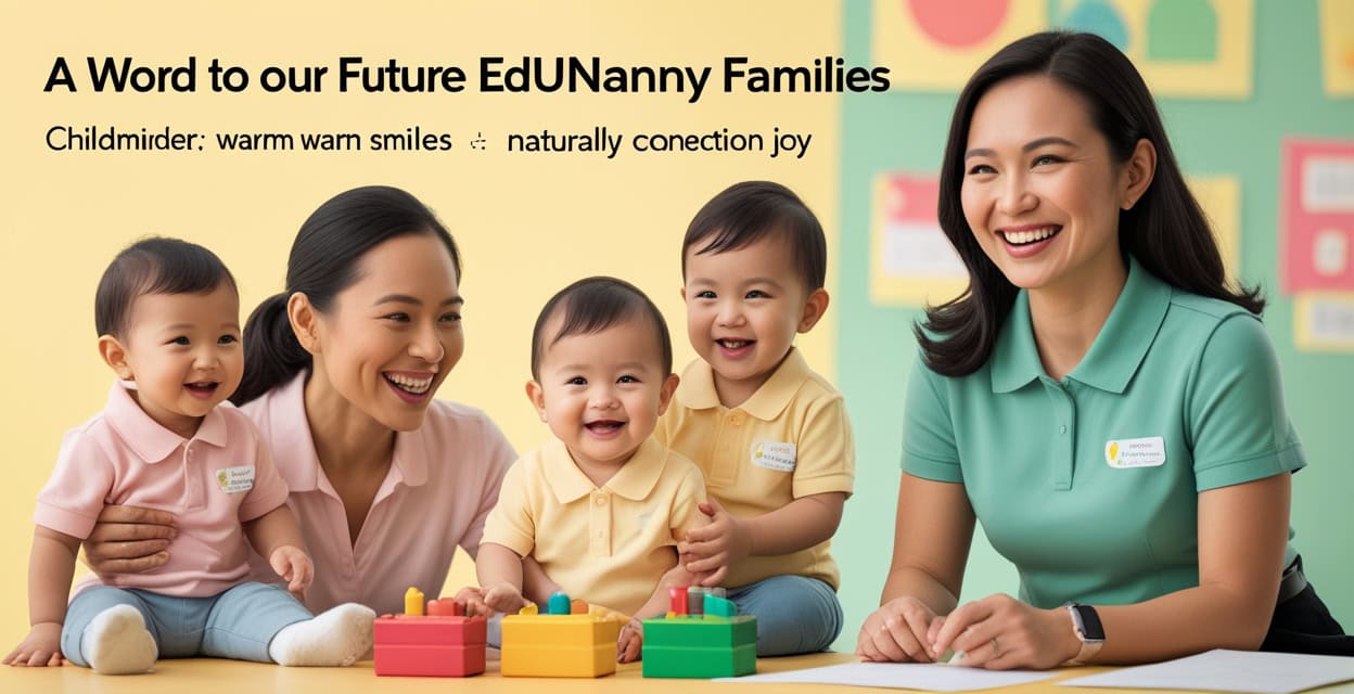 A Word to Our Future EduNanny Families