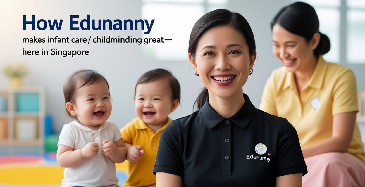 How EduNanny makes infant care and childminding great—here in Singapore