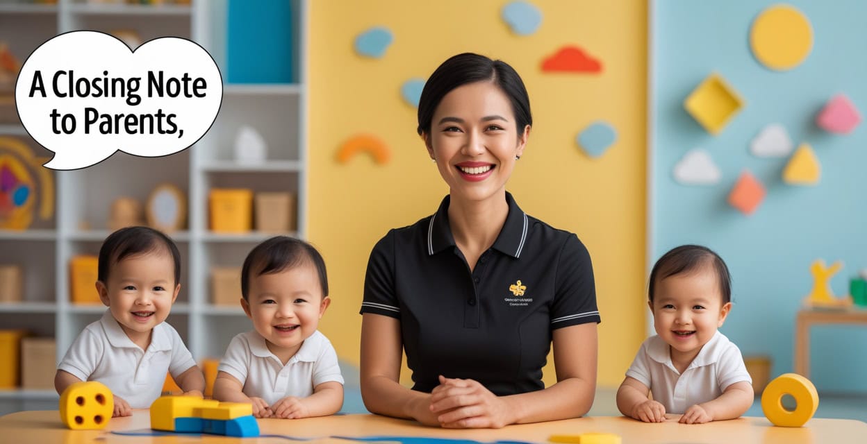 A closing note to parents