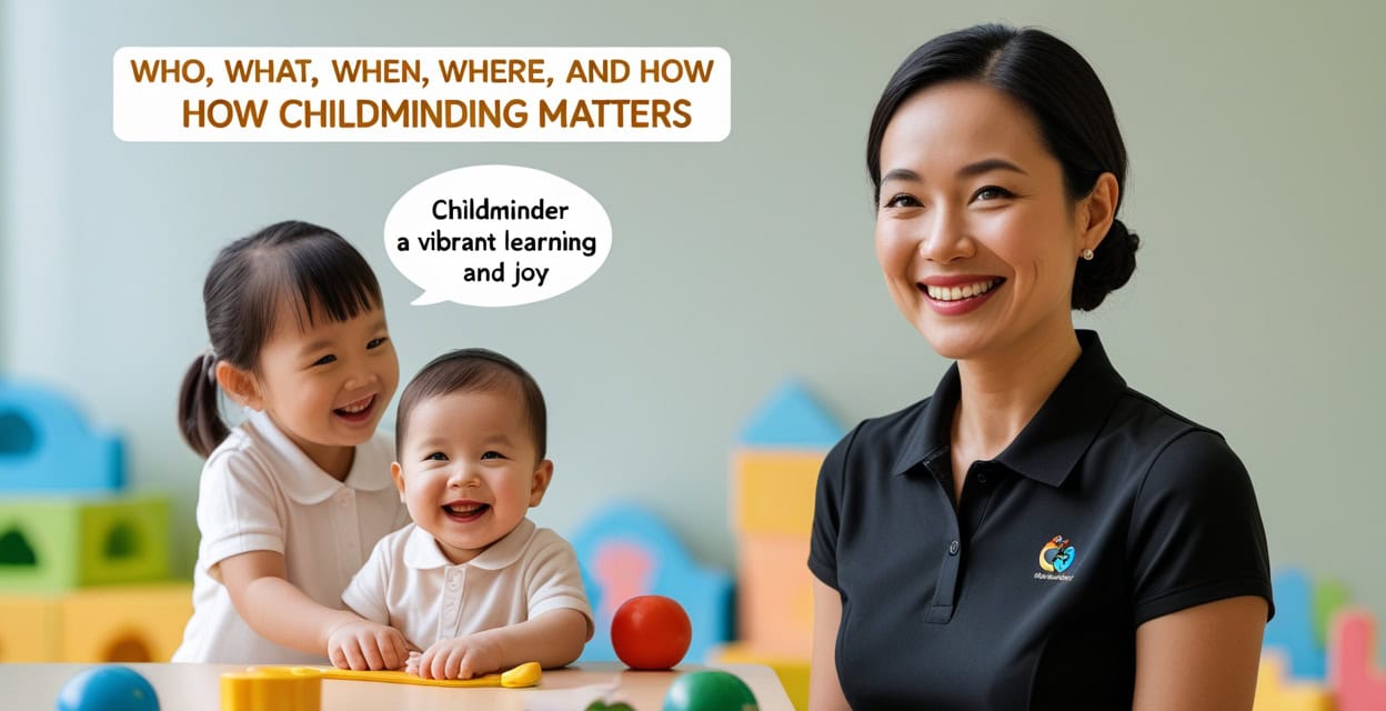 Who, what, when, where, and how childminding matters