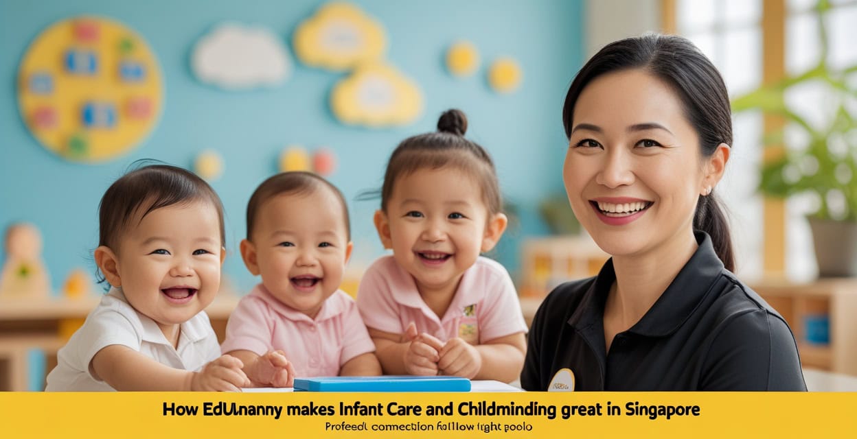 How EduNanny makes infant care and childminding great in Singapore