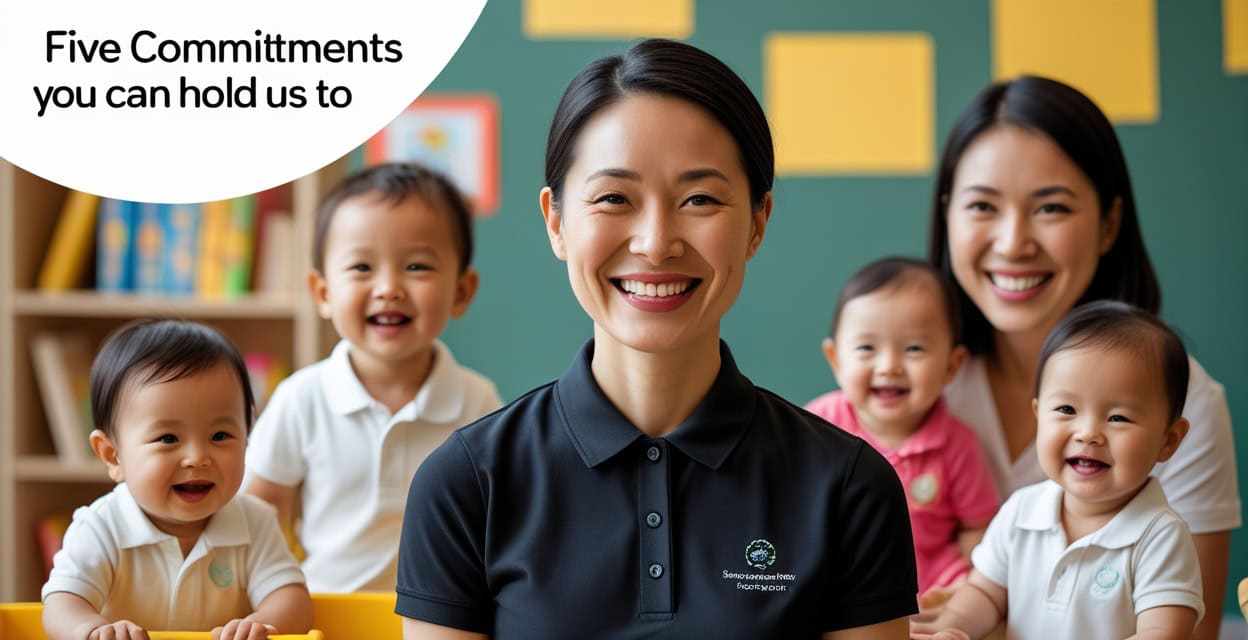 Five commitments you can hold us to