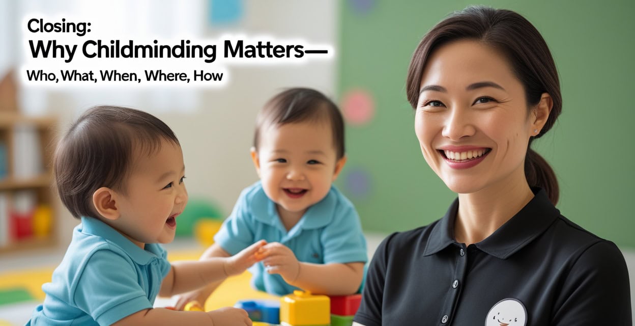 Closing: Why Childminding Matters—Who, What, When, Where, How