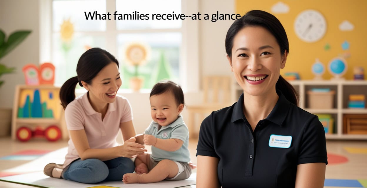 What Families Receive—at a Glance