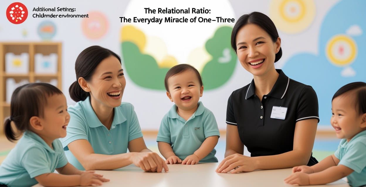 The Relational Ratio: The Everyday Miracle of One-to-Three
