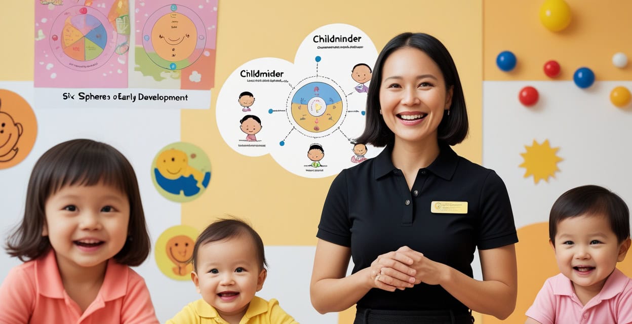 The Six Spheres of Early Development: A Whole-Baby Map