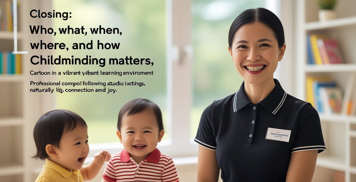 Closing: Who, What, When, Where, and How Childminding Matters