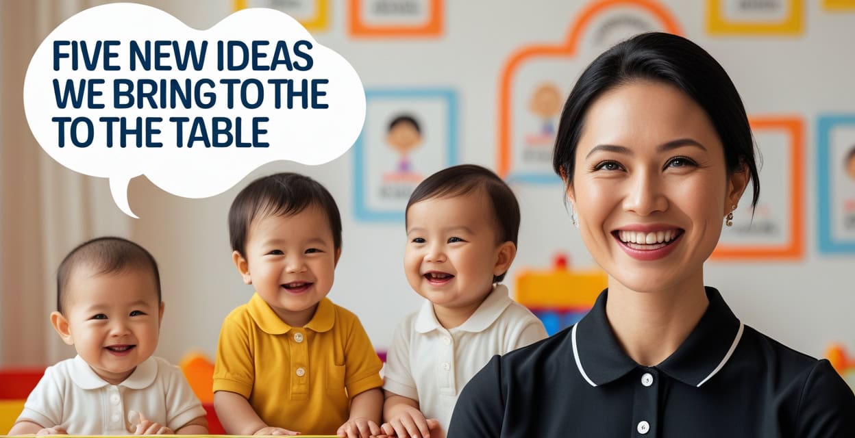 Five New Ideas We Bring to the Table