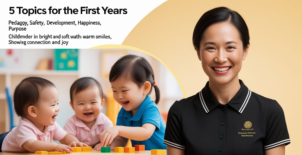 Five Topics for the First Years: Pedagogy, Safety, Development, Happiness, and Purpose