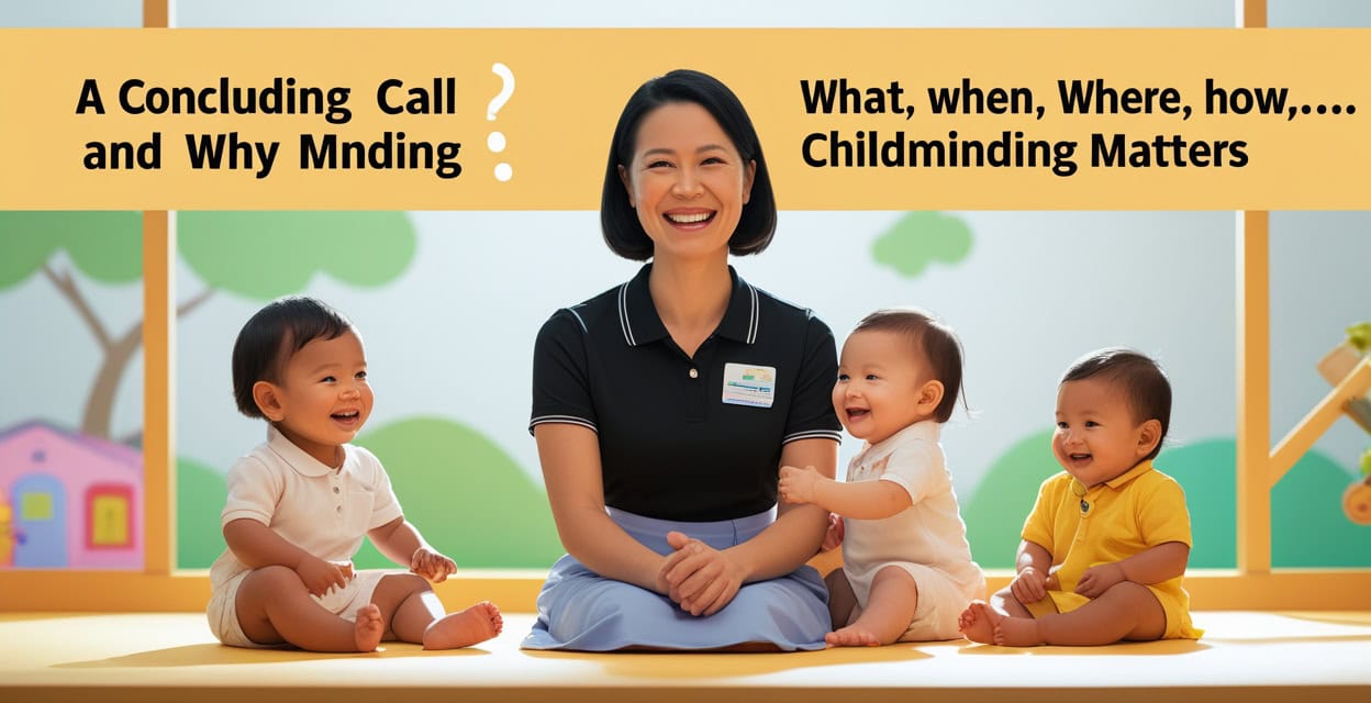 A Concluding Call: Who, What, When, Where, How—and Why Childminding Matters
