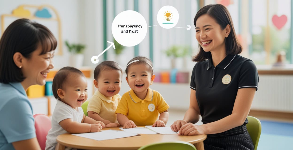 A note on transparency and trust