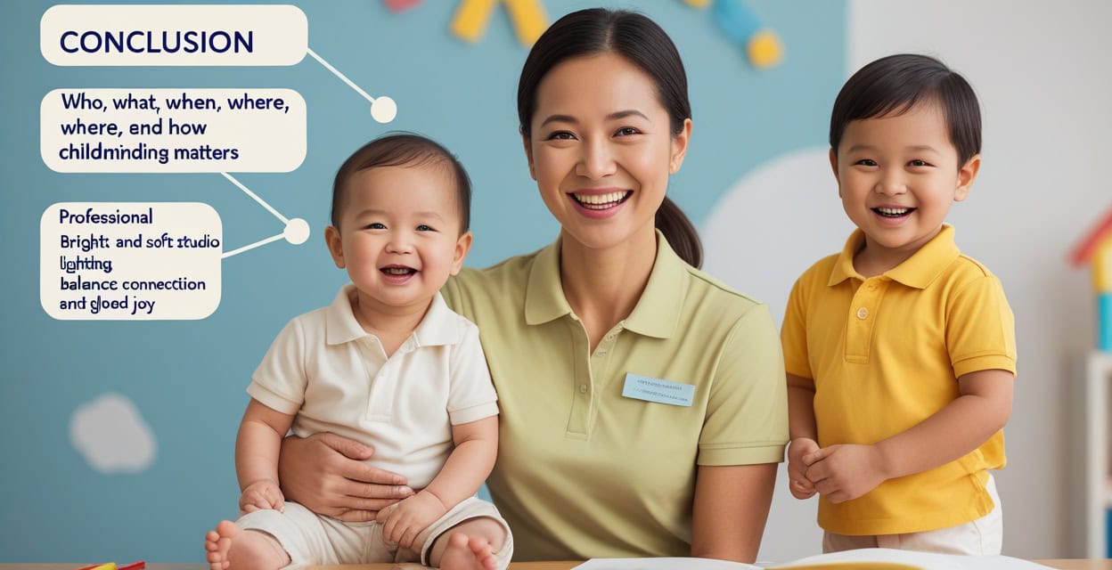 Conclusion: Who, what, when, where, and how childminding matters
