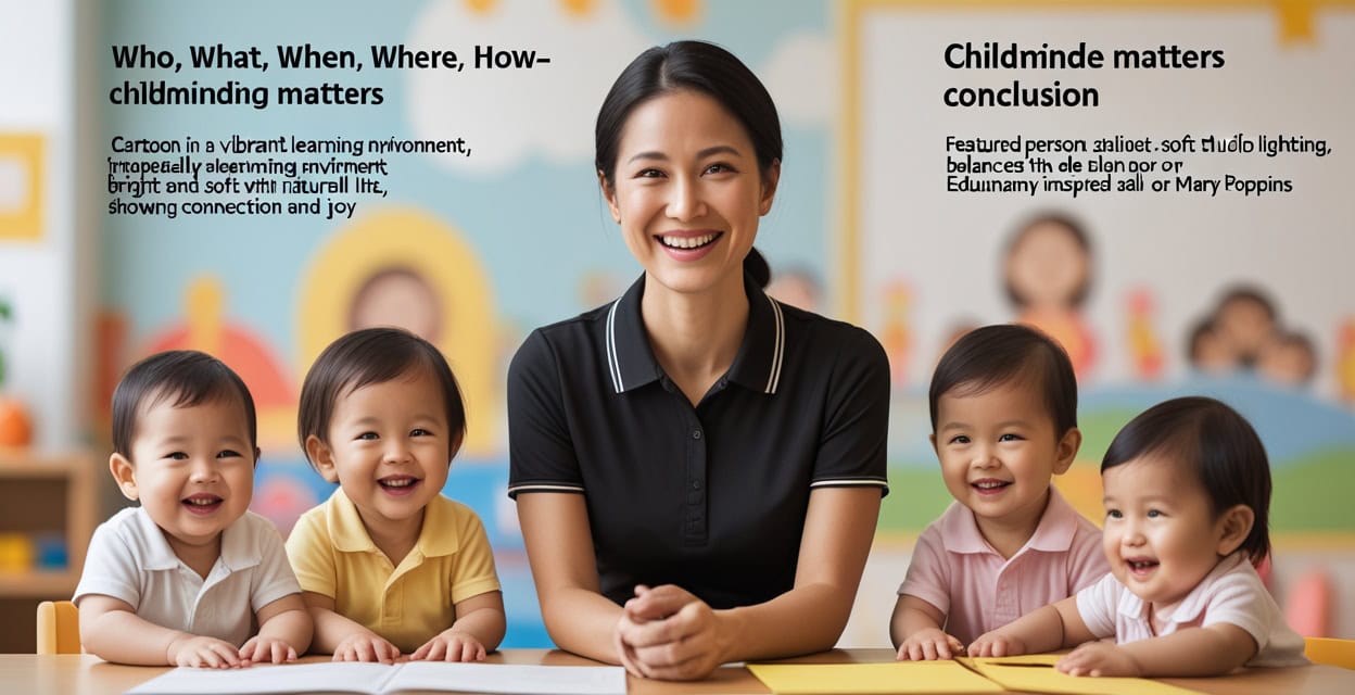 Conclusion: Who, what, when, where, how—and why childminding matters