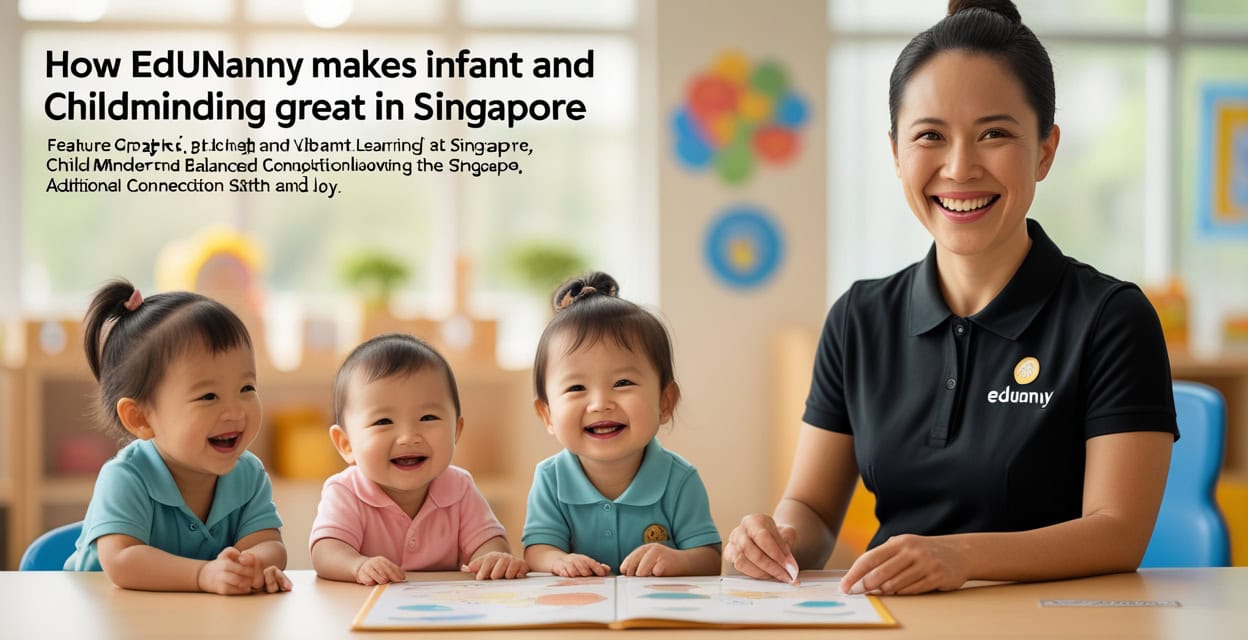 How EduNanny makes infant care and childminding great in Singapore