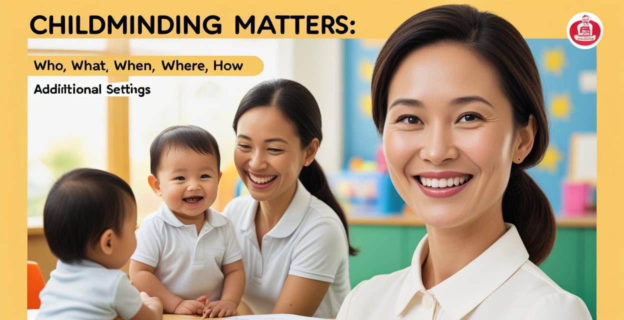 Childminding matters: who, what, when, where, how