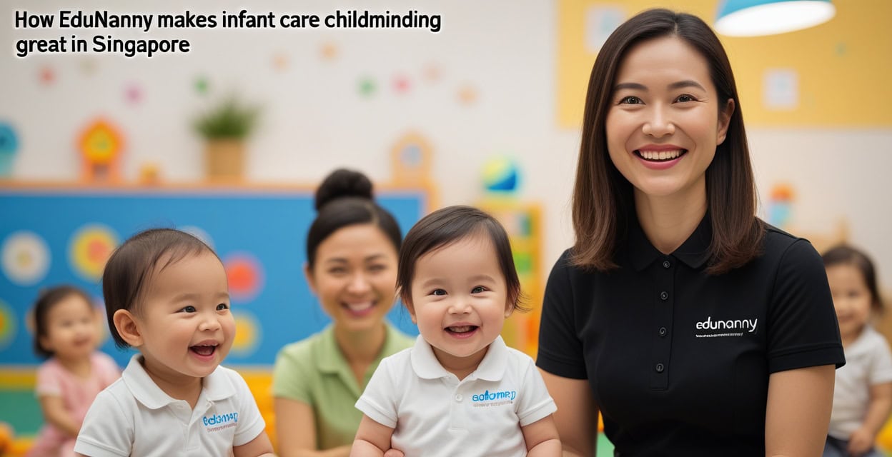 How EduNanny Makes Infant Care and Childminding Great in Singapore