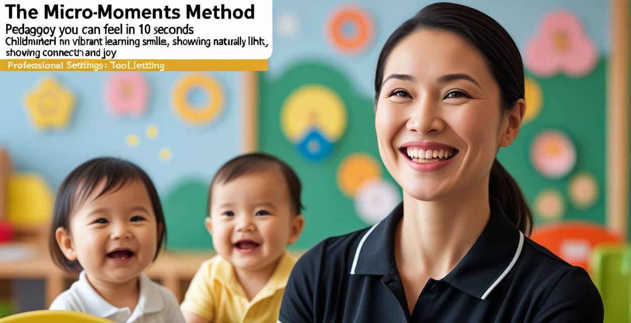 The Micro-Moments Method: Pedagogy You Can Feel in 10 Seconds