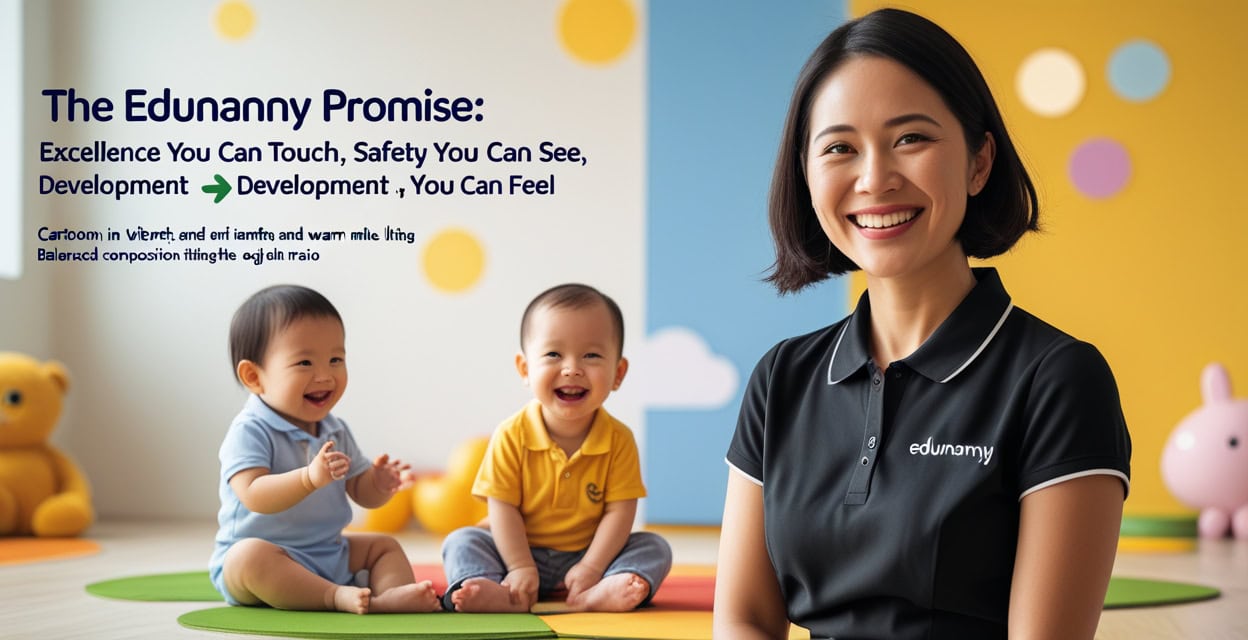The EduNanny Promise: Excellence You Can Touch, Safety You Can See, Development You Can Feel