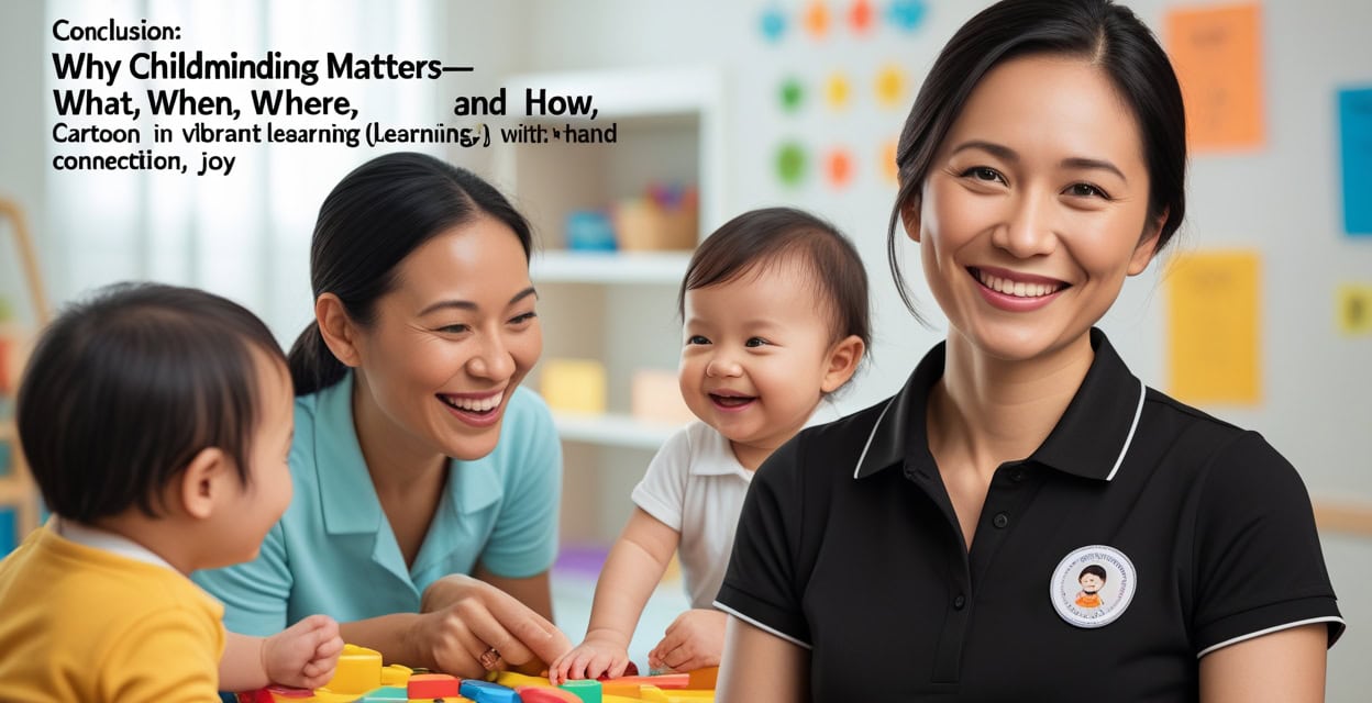 Conclusion: Why Childminding Matters—Who, What, When, Where, and How