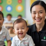Floor Level Learning and Near Home Caring by EduNanny Creating a Living Standard for Singapore Infants
