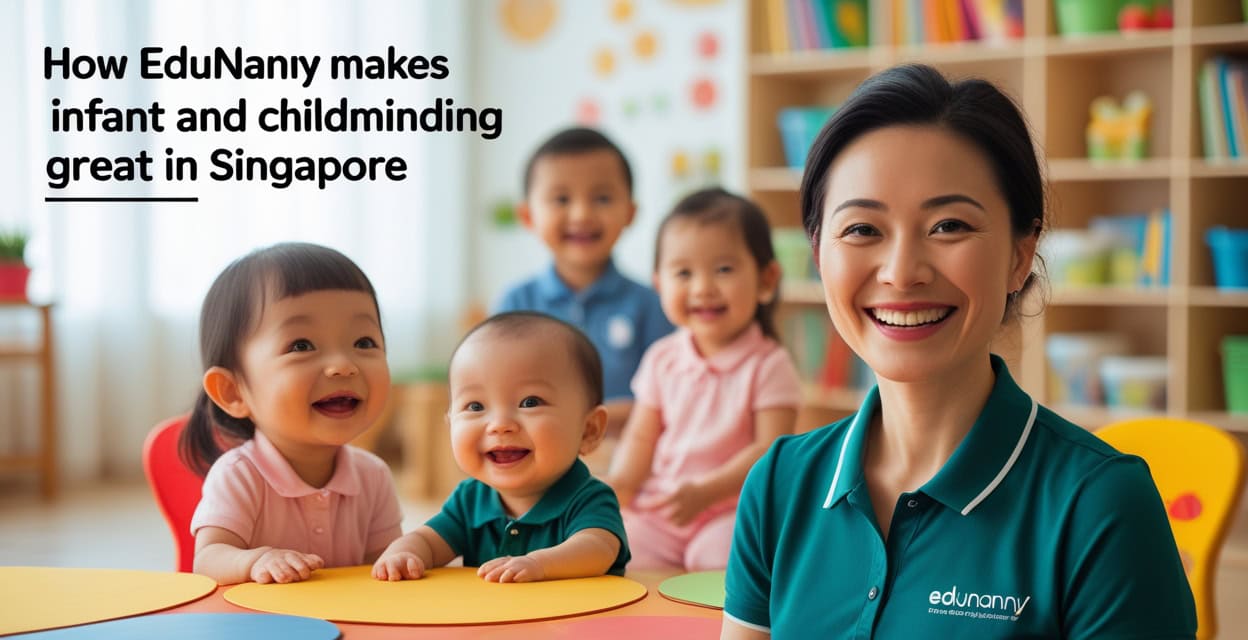 How EduNanny makes infant care and childminding great in Singapore