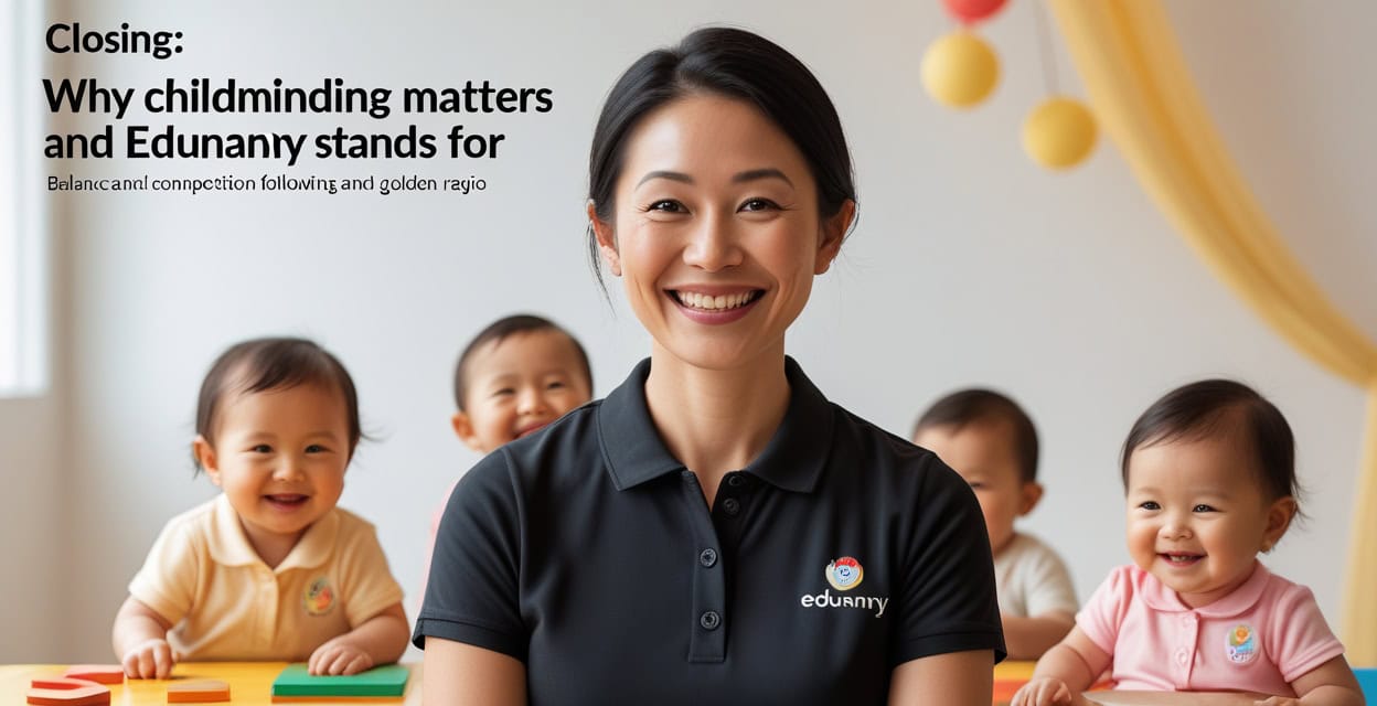 Closing: Why childminding matters and what EduNanny stands for