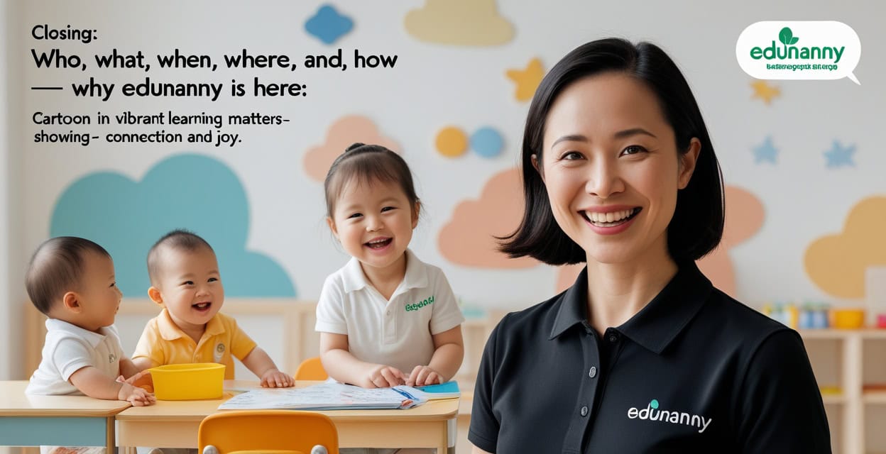 Closing: Who, What, When, Where, and How Childminding Matters—and Why EduNanny is Here