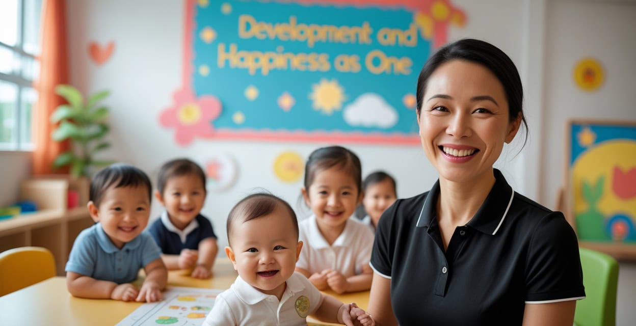 Development and Happiness as One Fabric
