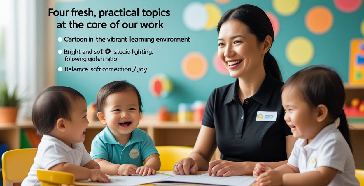 Four Fresh, Practical Topics at the Core of Our Work